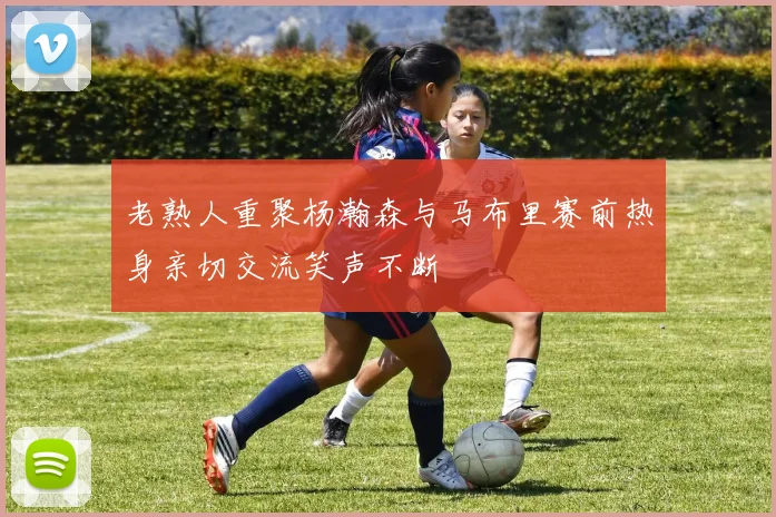 老熟人重聚杨瀚森与马布里赛前热身亲切交流笑声不断